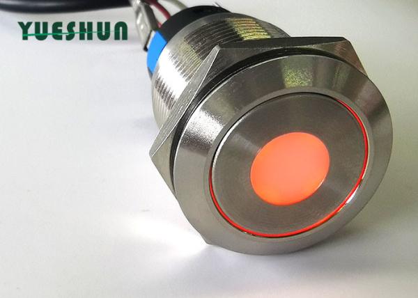 Quality LED Illuminated Automotive Push Button Switches With CE RoHS Certication for sale