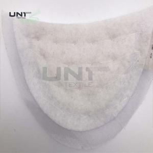 China 100% Cotton White Sewing Shoulder Pads / Mens Jacket Suit Shoulder Pads wholesale