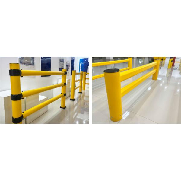 Flexible Pedestrian Barrier  Anti-Collision Guardrails Warehouse Safety Barrier Traffic Guardrails