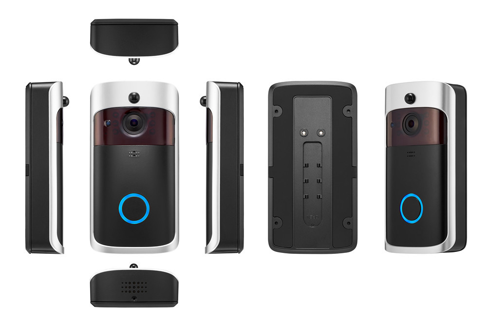 1080P Smart Wifi Visual Intercom Doorbell Cloud Storage Remote Active Wake Up