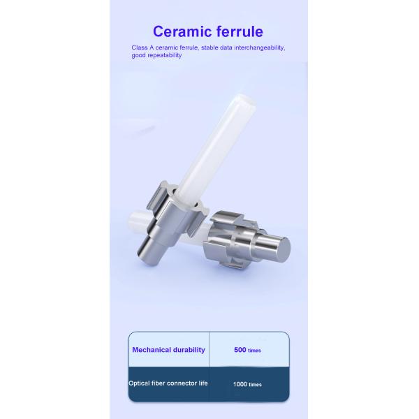 OS2 OFNP Ceramic Ferrule Fiber Optic Network Cable LC/UPC~LC/UPC