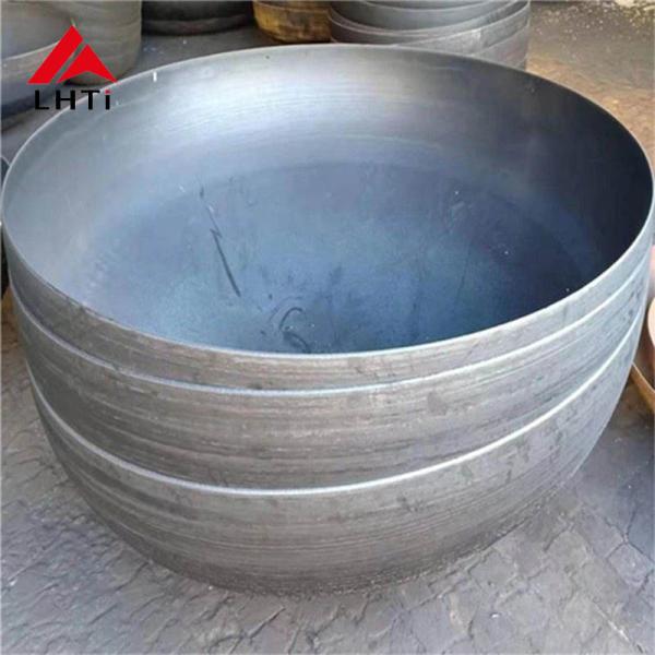 Titanium Hemispherical Head Grade 1 Grade 2 Grade 5 Titanium Head Disc Titanium Hemispherical Head Dish Shaped Titanium Equipment