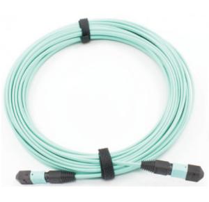 12 Core Fiber Optic MPO OM3 40Gbps Protocols Aqua POLB CATV