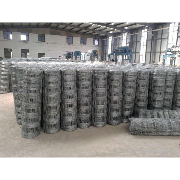 Hinge Joint Knot Weaving Field Fence Machine , Anti Corrosive Cattle Fence Machine