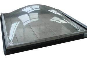 Clear Dome Skylight Polycarbonate Material For Roofing Lighting Customized Size