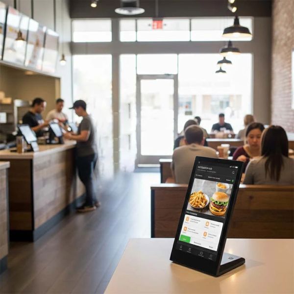 Commercial Digital Menu Board Display for Fast Food Chains and Cafes