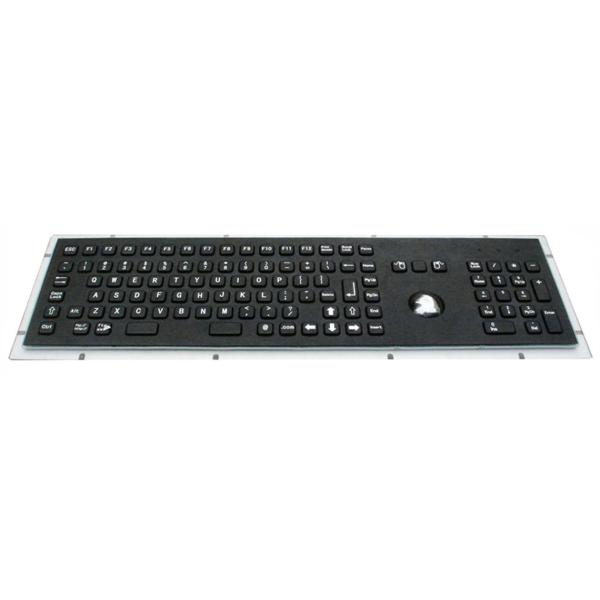 IP65 Black Dust Proof Keyboard Industrial With Function Keys Number Keypad