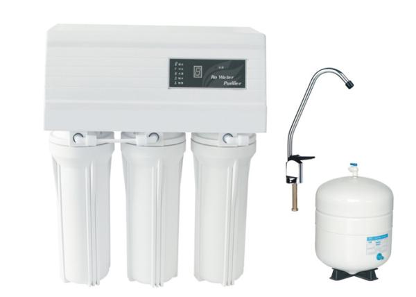 Quality 5 Stage RO Reverse Osmosis Water Filtration System With Digital Display - 50 GPD / 75 GPD / 100 GPD for sale