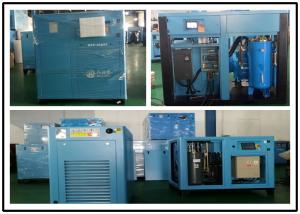 China Low Pressure Two Stage Screw Compressor With Intelligent Microcomputer Control System wholesale