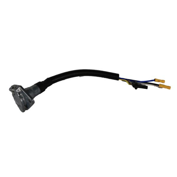 SAE J2863 Trailer Electrical Connector Trailer Adaptor Black Color OEM Standard
