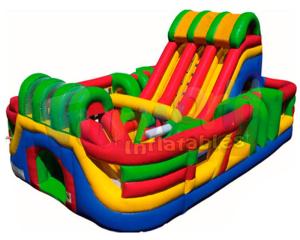 China Multi Adult Jumping Inflatable Amusement Park Bouncy Castle Slide wholesale