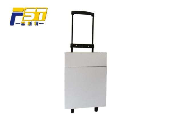 Quality Easy Taking Cardboard Trolley Box , 100% Recyclable Cardboard Tool Box Trolley for sale