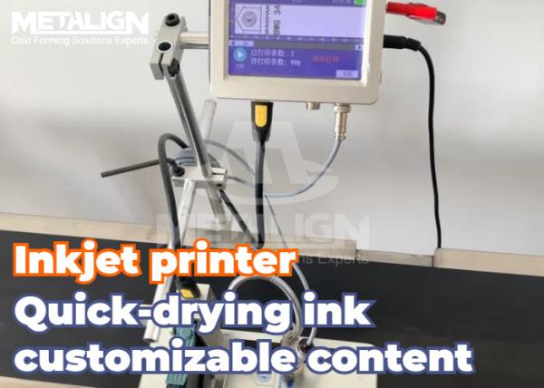 Quality Inkjet Printing System Integrated With Roll Forming Machine for sale