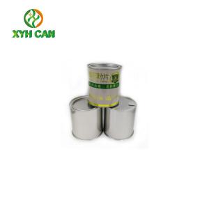 China Coffee Tin Can Weld Seal Little Size Coffee Bean Tin with Eco - Friendly Printing wholesale