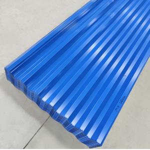 China Polyester Coating Metal Roof And Cladding Galvanised Steel Roofing Sheets Z225 0.43mm* 980mm wholesale