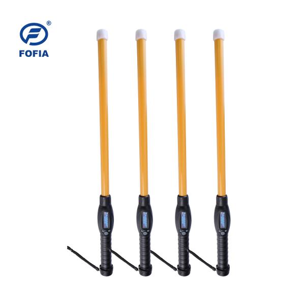 Long Stick Reader Animal Cattle Sheep Tag RFID Stick Reader Long Antenna Use Yellow Black Color