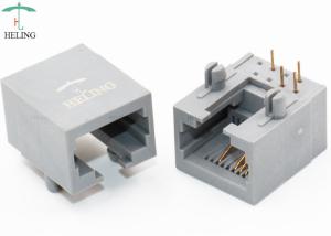 China Unshielded RJ45 Connector 1x1 Port Right Angle MJ562204-G011-RN1 UL CE wholesale