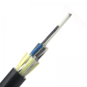 China Outdoor Use G652D Single Double Jacket All Dielectric Self-Supporting ADSS Fiber Optic Cable wholesale
