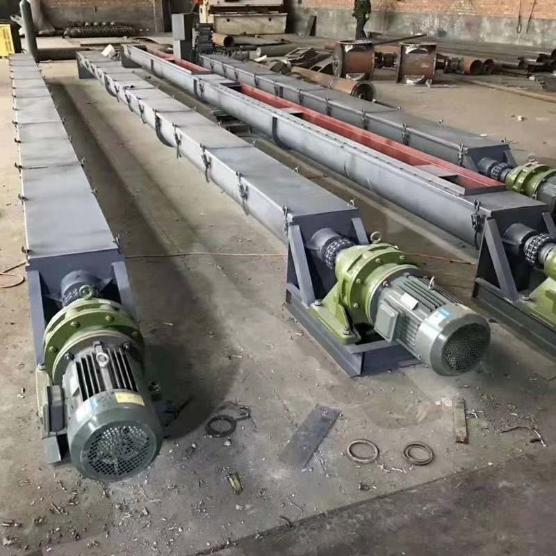 OEM U-Shaped Sludge Screw Feeding Machine Conveyor System Tubular Screw Auger Conveyor