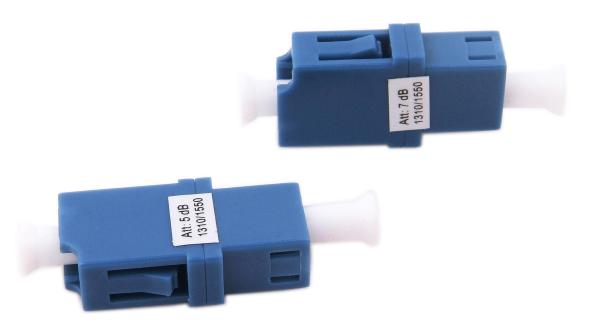 Quality LC type Fiber Optic Attenuator 1dB 5DB lc upc fiber optic attenuator for sale