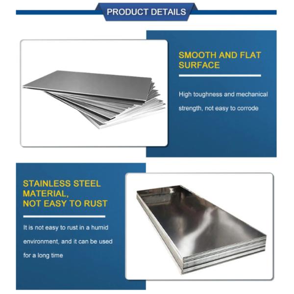 1000mm 1220mm 1500mm Width 304 Ss Plate Brushed Surface For Fabrication