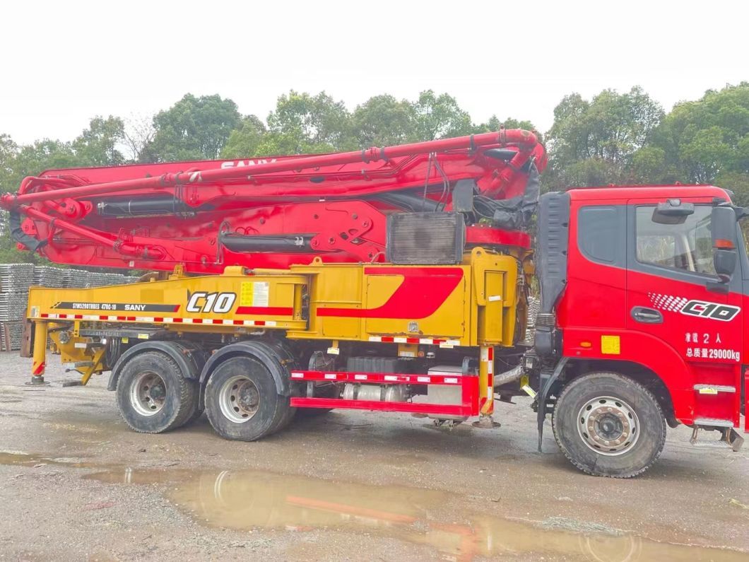Used Concrete Boom Pump 2021 Year 47m Concrete Pump Truck