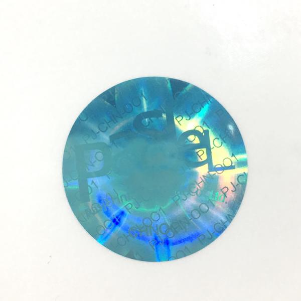 Tamper Evident Security Hologram Stickers Custom Logo And Design Acceptable