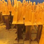 High Weight Level Carrying Capacity Fixing Angles for Moving Tower Crane Running