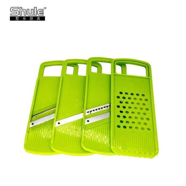 Quality Manual Multifunctional Mandoline Slicer With Container 30*11.5*8CM for sale