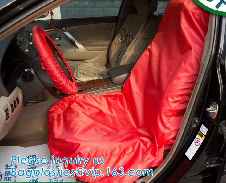 customized plastic car seat cover fit for all seats, Custom Car Seat Cover Package Disposable PE Plastic, limited, ltd,