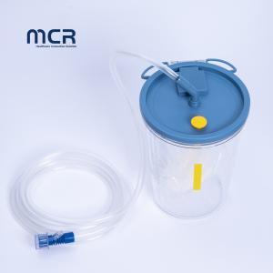 China Medical Canister For Suction Machine 2.5L 1.5L Capacity With Suction Bag wholesale
