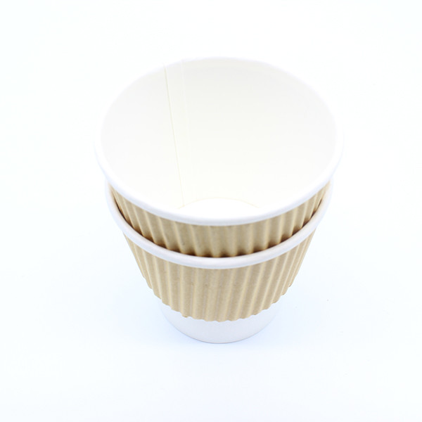 8oz Secure Lids Coffee Disposable Drinking Cups For On - The - Go Consumption