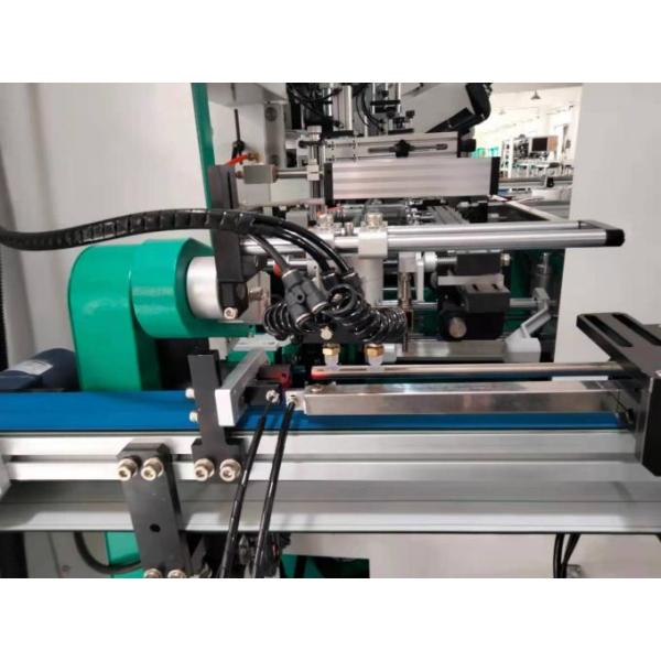 Servo Driven UV Bottle Printer Multicolor Screen Printing Machine With Hot Stamping Labeling