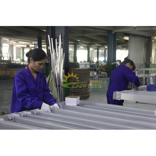 Easy Handling PV Solar Rack Light Weight Aluminum Material