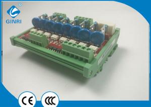 China 4 Channel Relay Module / PLC Amplifier Board Positive Negative Control Optocoupler wholesale