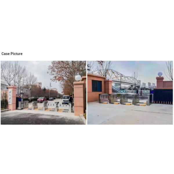 Fast Speed Swing Gate Barrier Access Control Outdoor With Card Reader