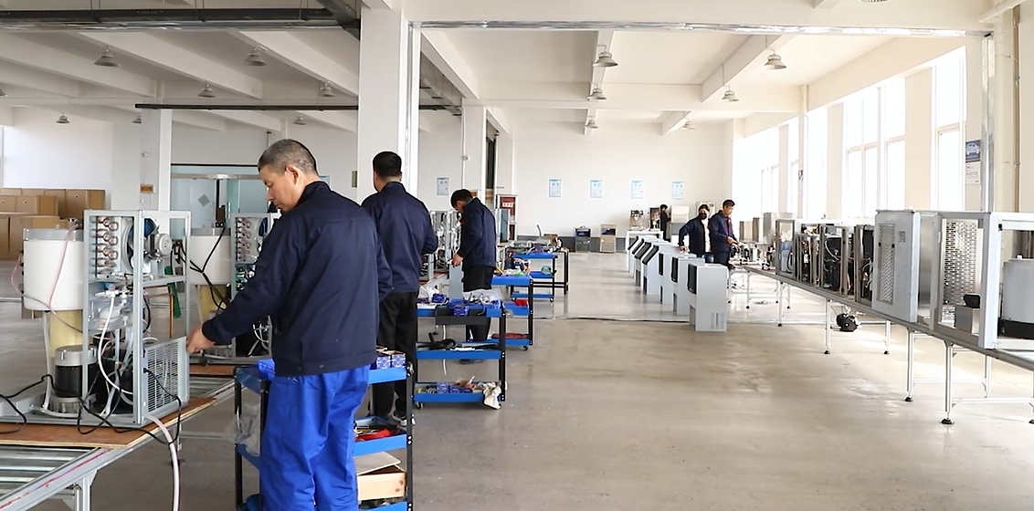 R404a Refrigerant Electric Ice Cube Machine with Water Dispenser and Simple Operation