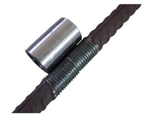 China Parallel Thread Mechanical Rebar Connectors , Rebar Splicing Coupler Joint wholesale