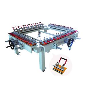 China High Precision Screen printing frame Screen Mesh Stretching Machine wholesale