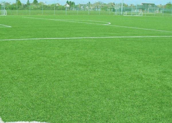 Quality PP+PE Nonwoven Backing 3/4'' Gauge Football Field Artificial Turf for sale
