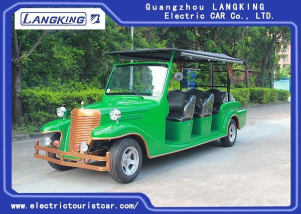 Quality 8 Seater 5KW Electric Vintage Cars Classic Retro Golf Cart Max. Speed 28km/h for sale