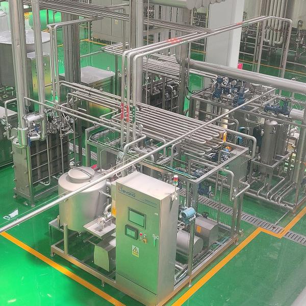 ISO9001 2000L/H Uht Milk Processing Equipment For PET Bottle