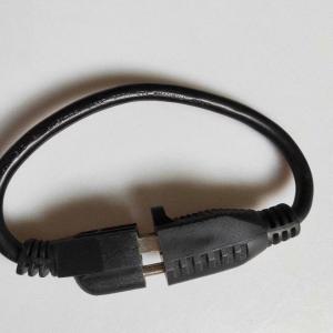 China 18AWG Power Outdoor Extension Cord , Orange Extension Cord - 0.5meter 10A250V wholesale