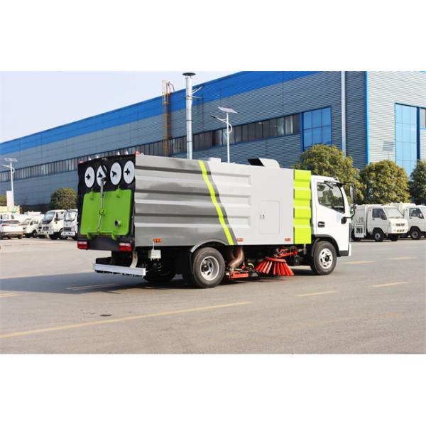 Mini Version 4X2 5CBM 8 CBM Diesel Vacuum Cleaner Sweeper With Suction Cup