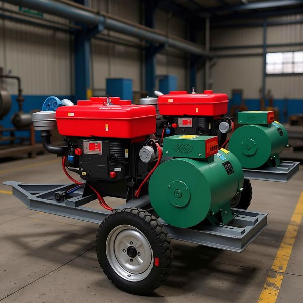 Diesel Generator Set Data Centers Emergency Diesel Driven Generator Trailer Mounted Diesel Generator