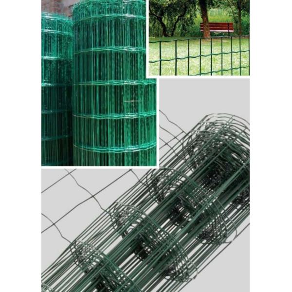 SGS Pvc Coated Holland Wire Mesh Fence Welded Mesh Rolls For Yard Weather Proof