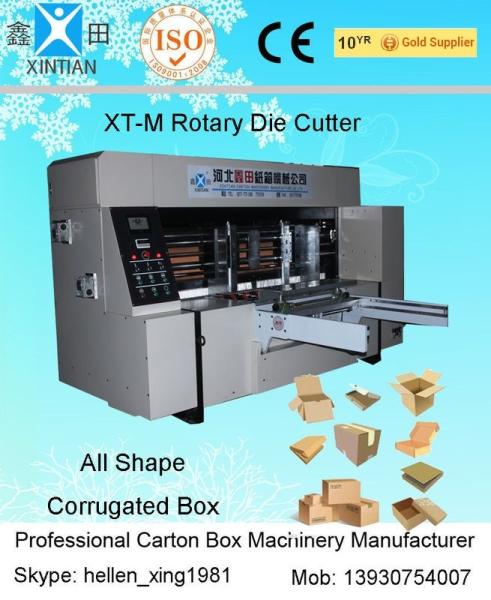 Quality Corrugated Paperboard Cardboard Die Cutting Machine High Speed for sale