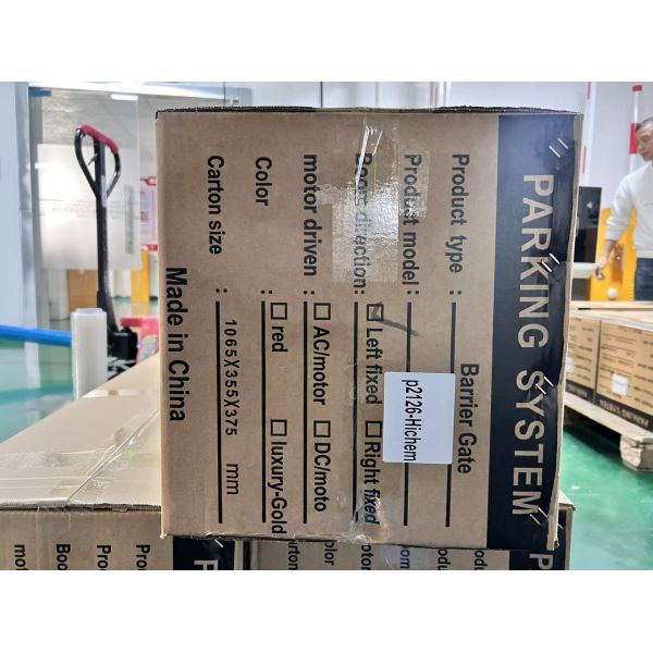 DC Motor Automatic Traffic Barrier with Adjustable Speed and Stable Motor Control