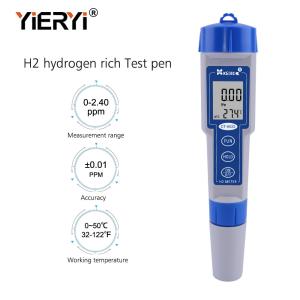 China Intelligent Backlight 2.40ppm H2 Hydrogen Digital PH Meter wholesale