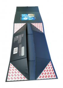 China Flap Lid Packaging Cardboard Bespoke Custom Folding Boxes Magnetic Closure Gift Box wholesale